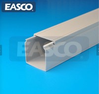 high quality Zero Halogenated Low Smoke Lead Free Slotted Wiring Duct supplier