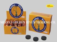 Golden River 40mm round charcoal  tablets for shisha and hookah