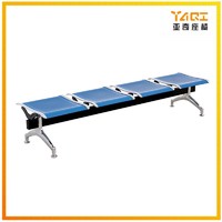 hot sell public steel airport 3 4 5 seats no arm hospital waiting chair bench YA-29