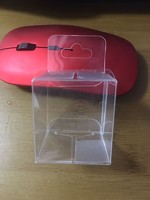 Accept Custom Transparent Square PVC Folding Box Gifts Packing