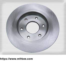 nissan_300_zx_solid_brake_disc_with_silver_paint