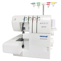 MH754 4-fade-overlock machine/inoue sewing machine for home use