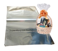 Cello bag Clear Cellophane bag Transparent Opp Plastic  Basket Gift Packing bag