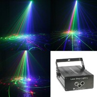 more images of Newest 3D laser show projector 1w RGB Animation disco dj mini laser light 3d laser projector
