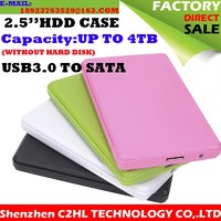 more images of usb3.0 to sata external box 2.5 hdd case plastic hdd enclosure
