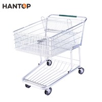 275L American Style Supermarket Shopping Trolley Carts For Shopping Mall HAN-A275 4161