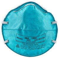 3M N95 1860 Health Care Particulate Respirator and Surgical Mask