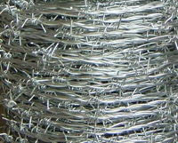 more images of barbed wire(galvanized / pvc coated ) (manufacturer)