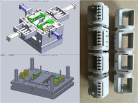 Thermoset composite material Opposite Direction Extrusion transfer shaft mould manufacturer