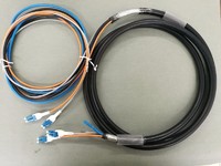 hybrid cable, armored fiber cable, armored fiber patch cord,