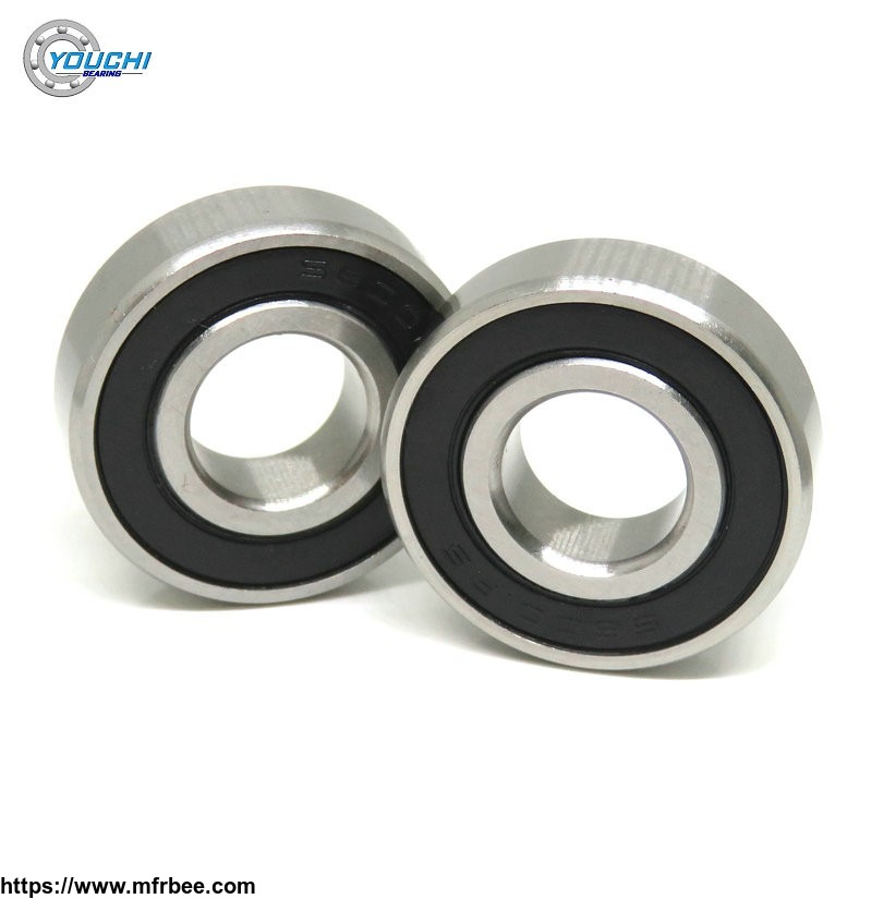 10x26x8mm_s6000_2rs_stainless_steel_ball_bearings