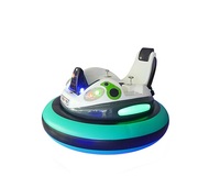 Playground Inflatable Bumper Car in Spaceship Shape