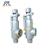 Spring full bore external thread type with lever safety valve