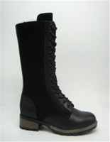 fashion lady boots with special zipper design (CAD10026H, BRAND: CARE)