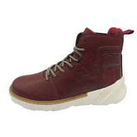 more images of NAME: Burgundy high cut men casual shoes(CAR-71251,brand:Care)