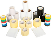 NON-Adhesive&adhesive AIR CONDITIONER PVC tape and Adhesive Aluminum foil tape