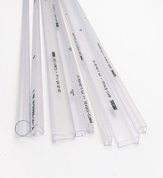 transparent ic packaging tube clear plastic packaging tubes ic shipping tubes
