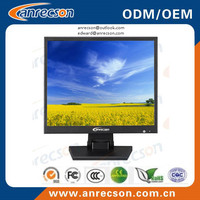 1024*768 4:3 square 15 inch CCTV monitor with speaker