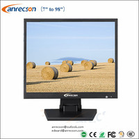 1280*1024 17 inch professional CCTV monitor with metal case