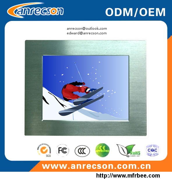 12_1_inch_embedded_mount_touch_lcd_monitor_with_vga_dvi_input