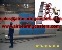 Air bearing movers instruction
