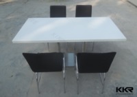 more images of Very Popular Style Dining Table In USA , Solid Surface Dining Table