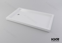 more images of 100 Solid Acrylic Surface Corner Shower Base Tray