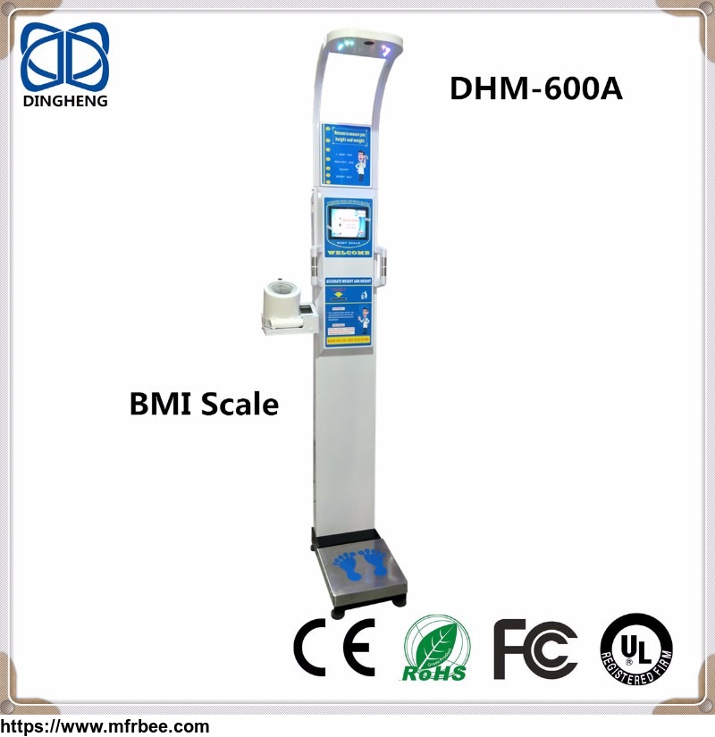 dhm_600a_ultrasonic_blood_pressure_meter_health_professional_mechanical_beam_medical_scale_400_lb