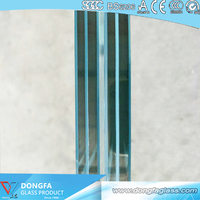 Sgp Laminated Glass 13.52mm Clear Tempered Laminated Balustrade Glass with Ce Certification