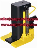 more images of Hydraulic toe jack supplier FINER lifting tools