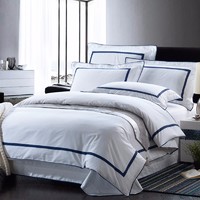 high top selling cheap 100%cotton used hotel bedding