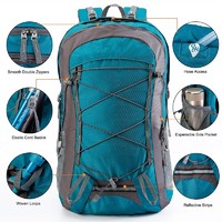 more images of Large Hiking Backpack Lightweight Waterproof Shoulder Daypa79ck Travel Outdoor Bag for Men Women