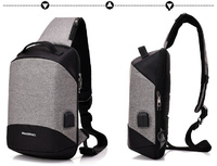 more images of Sling Bag Shoulder Chest Cross Body Backpack Lightweight Casual Daypack