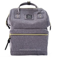 Travel Backpack Large Diaper Bag School multi-function Backpack for Women&Men 11"x16"x6.3"(Gray)