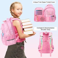 more images of School Backpack for Girls Boys for Middle School Cute Bookbag Outdoor Daypack