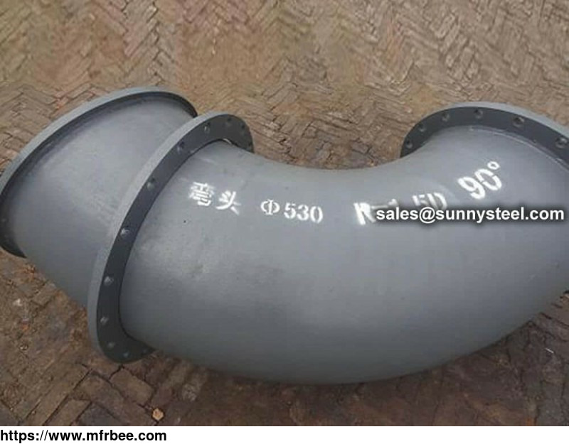 rare_earth_wear_resistant_alloy_elbow_with_flange