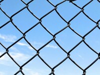 more images of Black Vinyl Chain Link Fence