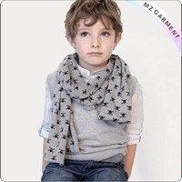more images of Grey Cotton Skull Scarf