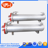 High Quality titanium Tube Heat Exchanger Aquaculture,Shell and Tube Titanium Heat Exchanger