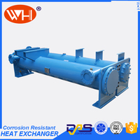 Top Quality double temperature water chiller condenser type for xcmg spares parts