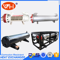 150 ton shell & tube heat exchanger Shell and Tube Titanium Heat Exchanger