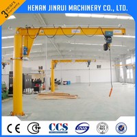 Cheap Price 1500kg 10 ton Rotary Pillar Slewing Jib Crane Manufacturer