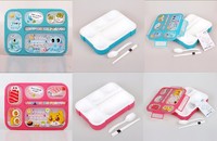more images of BPA Free Leak Proof 6 Compartment Lunchboxes For Kids