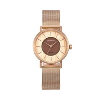more images of STAINLESS STEEL SOLAR POWER ROSE GOLD WATCH FOR LADIES