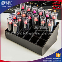 Firm Acrylic Lipstick Tower 24 Slot Acrylic Lipstick Holder Lipstick Organizer