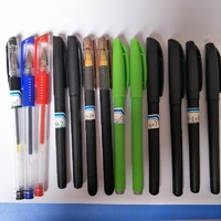 Gel pen with 0.7mm steel tip for promotion