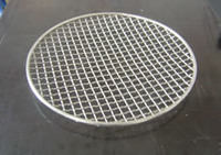 more images of Pre-Crimped Wire Mesh as Barbecue Grill Netting
