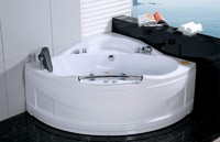 Acrylic Corner massage whirlpool bathtub