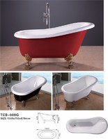 more images of Classic Red Bathtub TCB009G