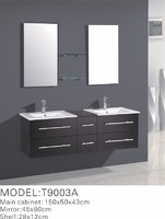 bathroom wall cabinet with double sinks